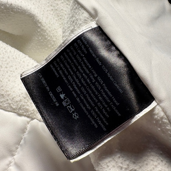 Lululemon Another Mime Women's White Quilted Jacket - Picture 8 of 9